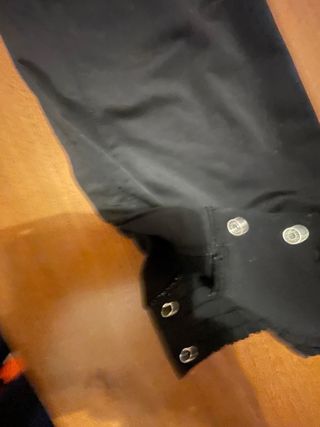 Pantaloni sportivi Adidas neri tessuto tecnico