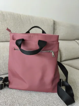 Bolso Mochila Rosa