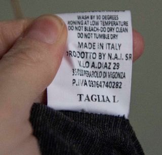 Leggings grigi banda argento/nero tg L