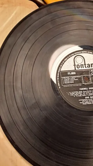 Joan Baez - Farewell Angelina LP Vinilo 1965