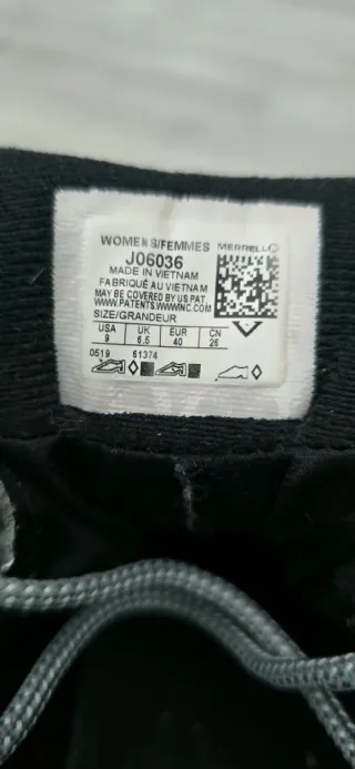 Zapatillas Merrell trekking grises y turquesa