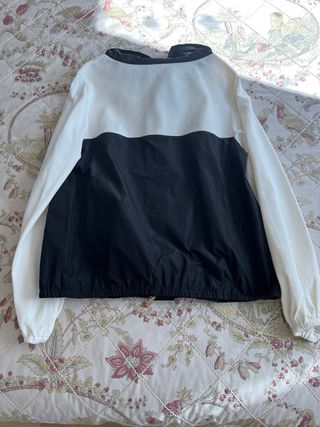 Chaqueta bicolor mujer