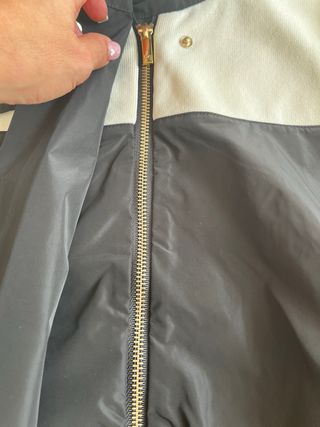 Chaqueta bicolor mujer