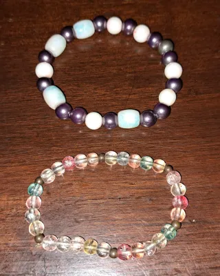 Lotto braccialetti elastici