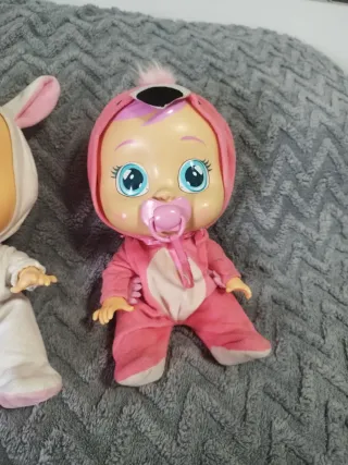 Bebés Llorones Unicornio y Flamenco