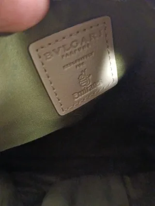 Borsa da viaggio BVLGARI uomo nuovo + accessori