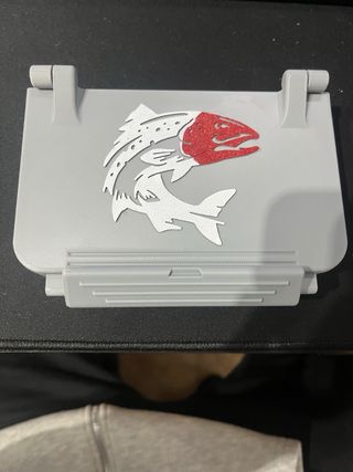 Caja de pesca con diseño personalizado