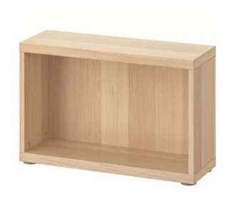 Estructura BESTÅ IKEA Roble