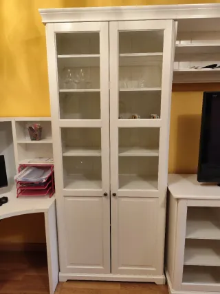 Pack Mueble Ikea 2 Librerías + Puente