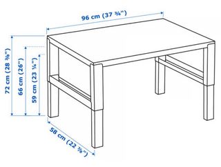 Mesa infantil estudio 3 alturas