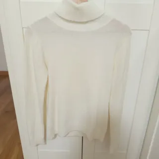 Jersey cuello alto mujer talla única