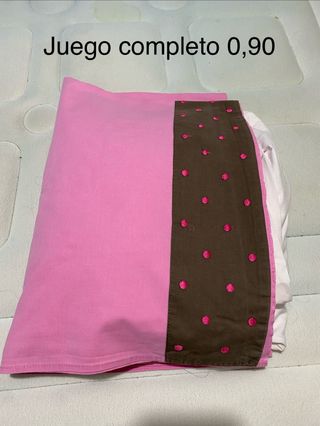 Juego completo sábanas 0,90