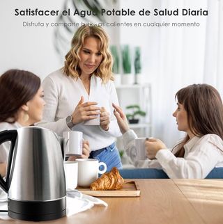 NUEVO Hervidor de Agua Eléctrico KitchenBoss 1.7L