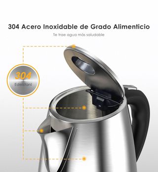 NUEVO Hervidor de Agua Eléctrico KitchenBoss 1.7L