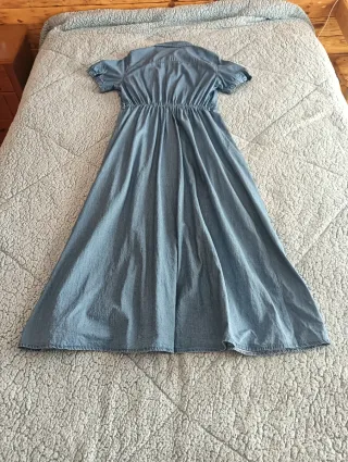 Vestido largo vaquero mujer