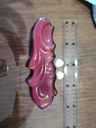 Candelabro y joyero de cerámica