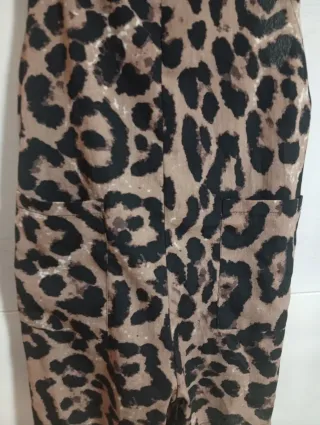 Peto corto mujer estampado leopardo