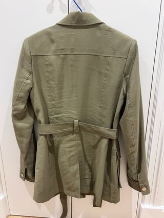 Blazer verde estilo militar Morgan