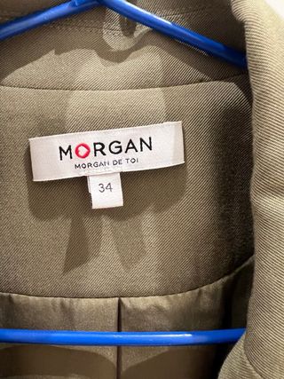 Blazer verde estilo militar Morgan