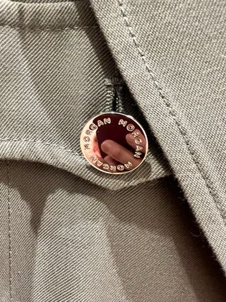 Blazer verde estilo militar Morgan