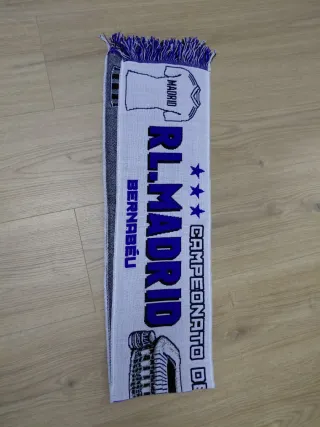 Bufanda Real Madrid vs Valladolid