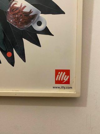 Raro Orologio da Parete Illy Art Collection