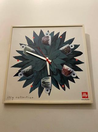 Raro Orologio da Parete Illy Art Collection