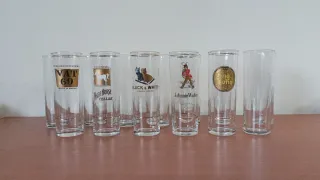 Conjunto de 13 vasos de Tubo de diferentes marcas