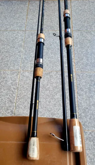 2 cañas pesca