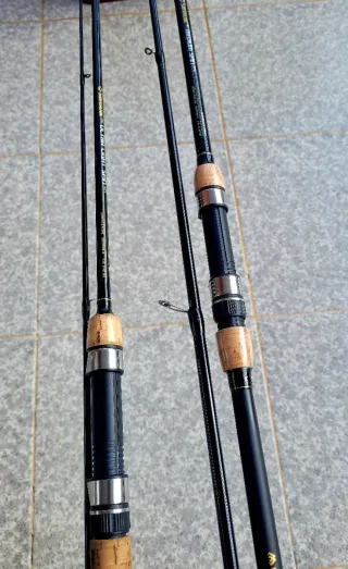 2 cañas pesca