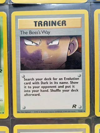 Carte Pokémon - Team Rocket (Set Completo)