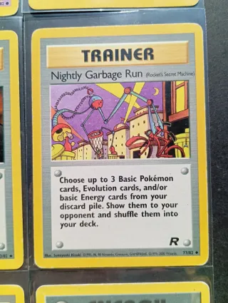 Carte Pokémon - Team Rocket (Set Completo)