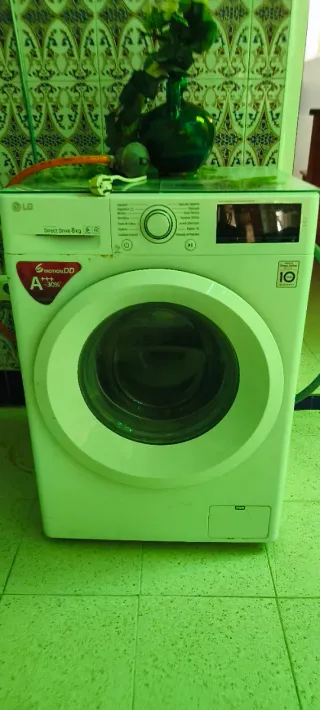 Lavadora LG Direct Drive 8kg