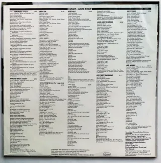 LP 1979 🇩🇪 DAVID BOWIE - LODGER