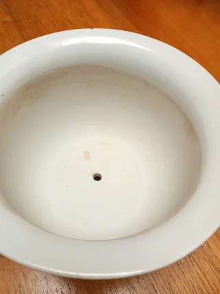 Macetero jarrón cerámica china vintage