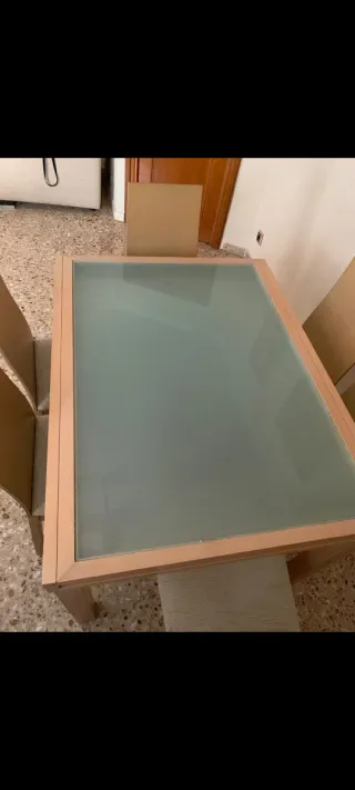 Mesa comedor y 6 sillas