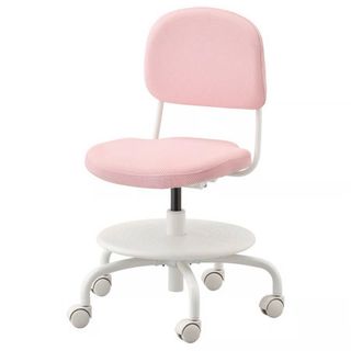 Silla estudio infantil rosa