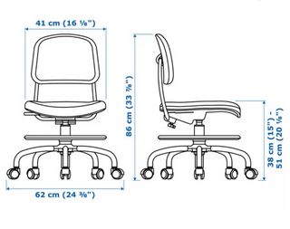Silla estudio infantil rosa