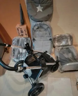 Carrito Bebé Jane Kawai Koos R1 Trio+Accesorios