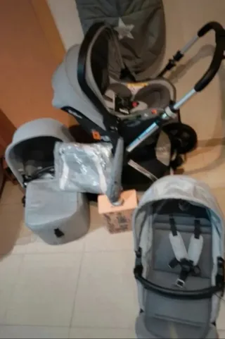 Carrito Bebé Jane Kawai Koos R1 Trio+Accesorios
