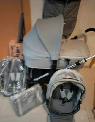 Carrito Bebé Jane Kawai Koos R1 Trio+Accesorios