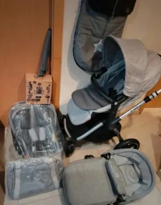 Carrito Bebé Jane Kawai Koos R1 Trio+Accesorios