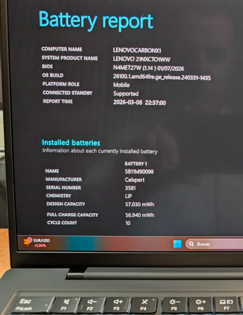 Lenovo Carbon X1 Gen 13 OLED Táctil afbeelding 6