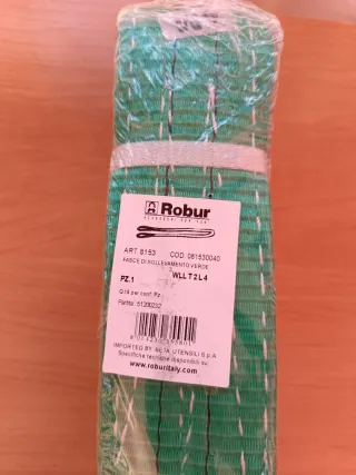 Eslinga de elevación verde