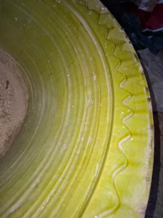 Lebrillo antiguo siglo XIX