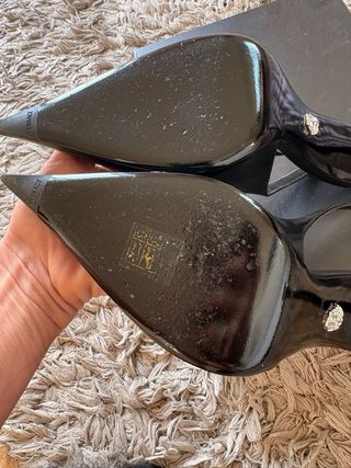 Décolleté Slingback Versace Nero n.36