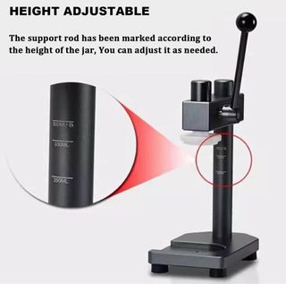 Selladora manual de latas / vasos – NUEVA sin uso