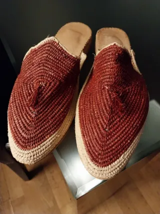 Zapatillas artesanales mujer talla 38