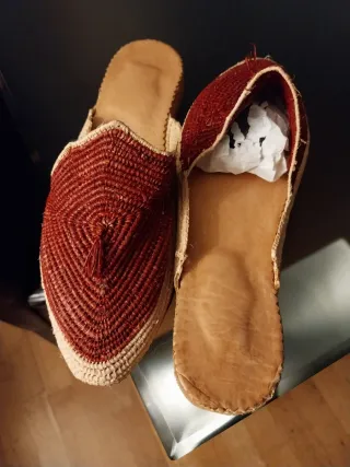 Zapatillas artesanales mujer talla 38