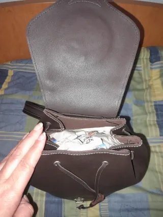 Mochila piel Ubrique nueva sin estrenar